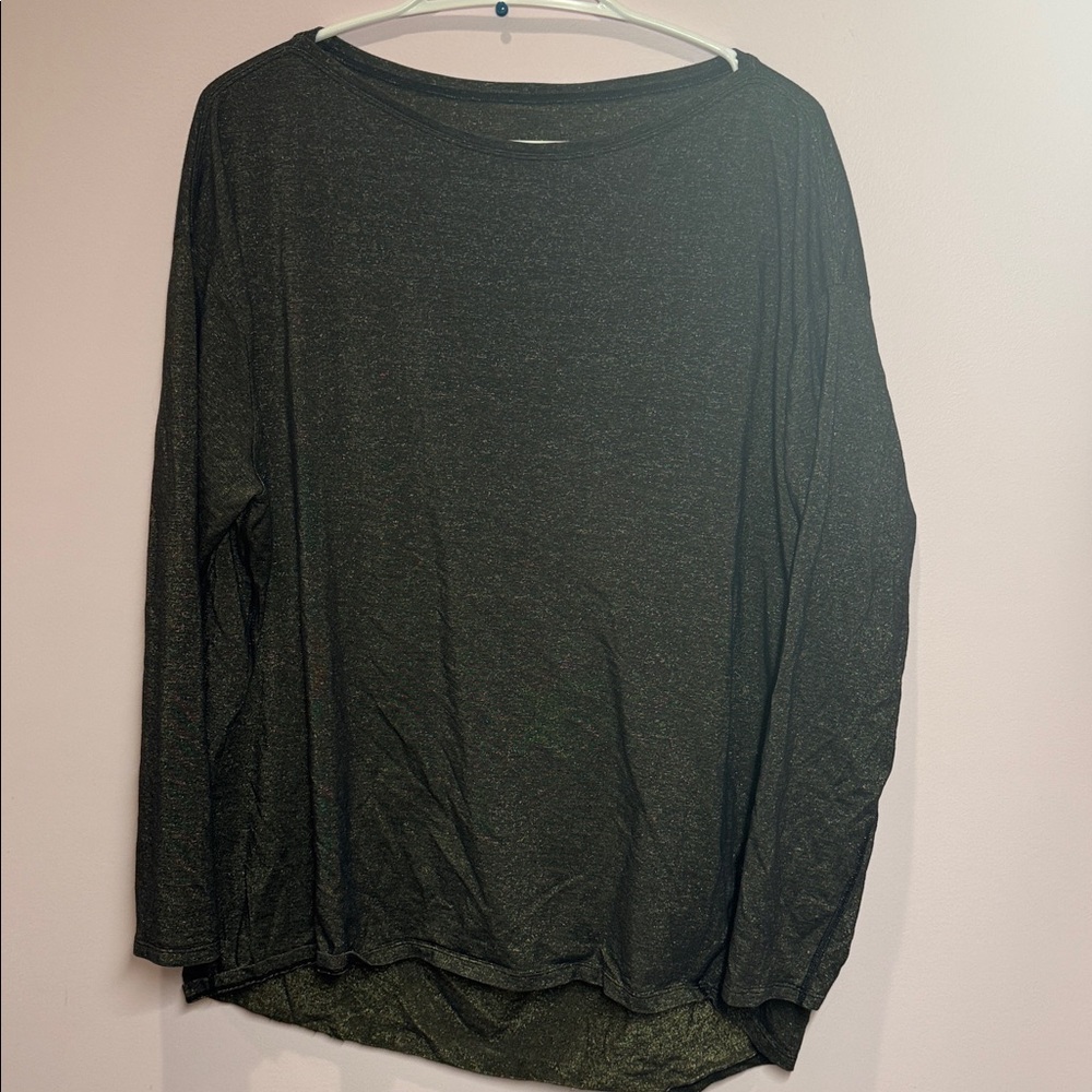 lululemon athletica Black Long Sleeve Tee